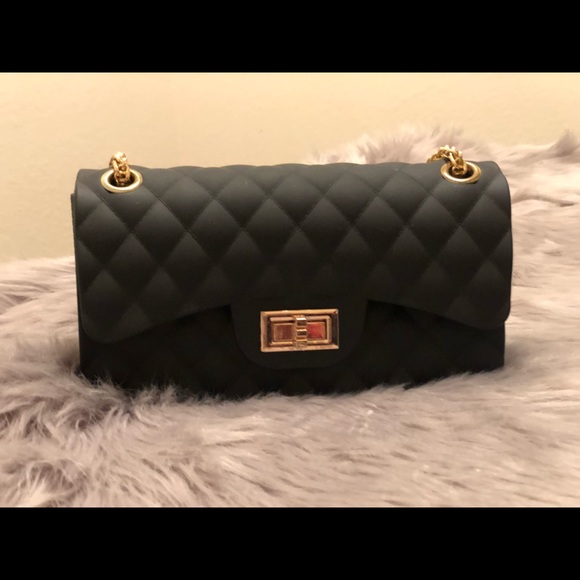 Cute black clutch bag - Picture 2 of 4